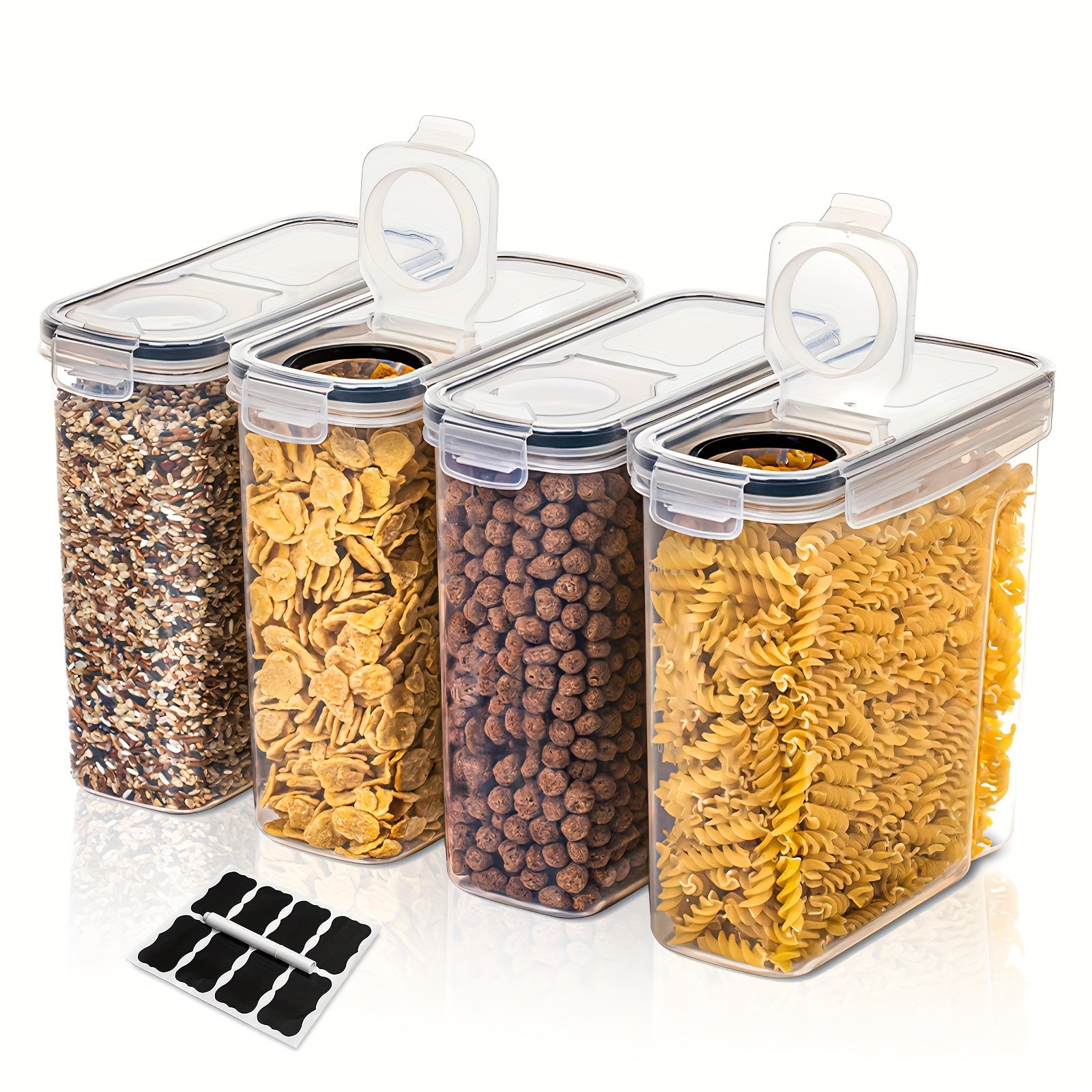 Contenedor para Cereal – Mantén Tu Desayuno Fresco y Organizado 🌾🍽️
