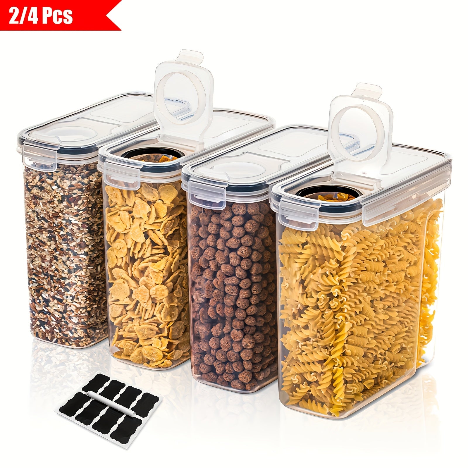 Contenedor para Cereal – Mantén Tu Desayuno Fresco y Organizado 🌾🍽️