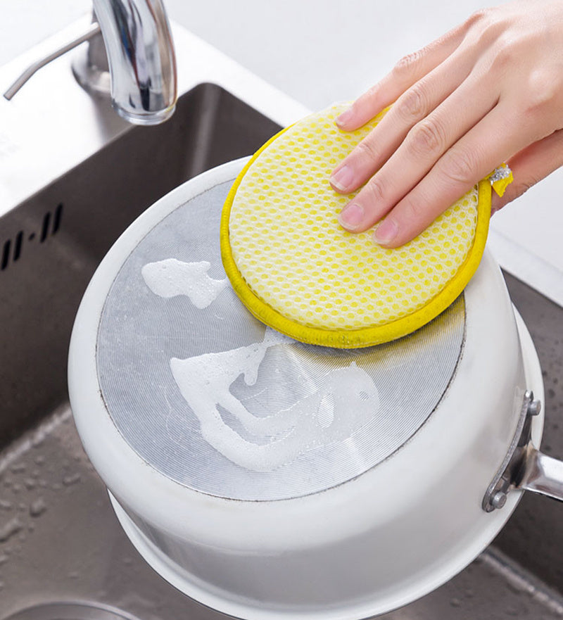 Esponjas de Doble Cara para Lavado de Platos – Pack de 5/10 Unidades 🧽