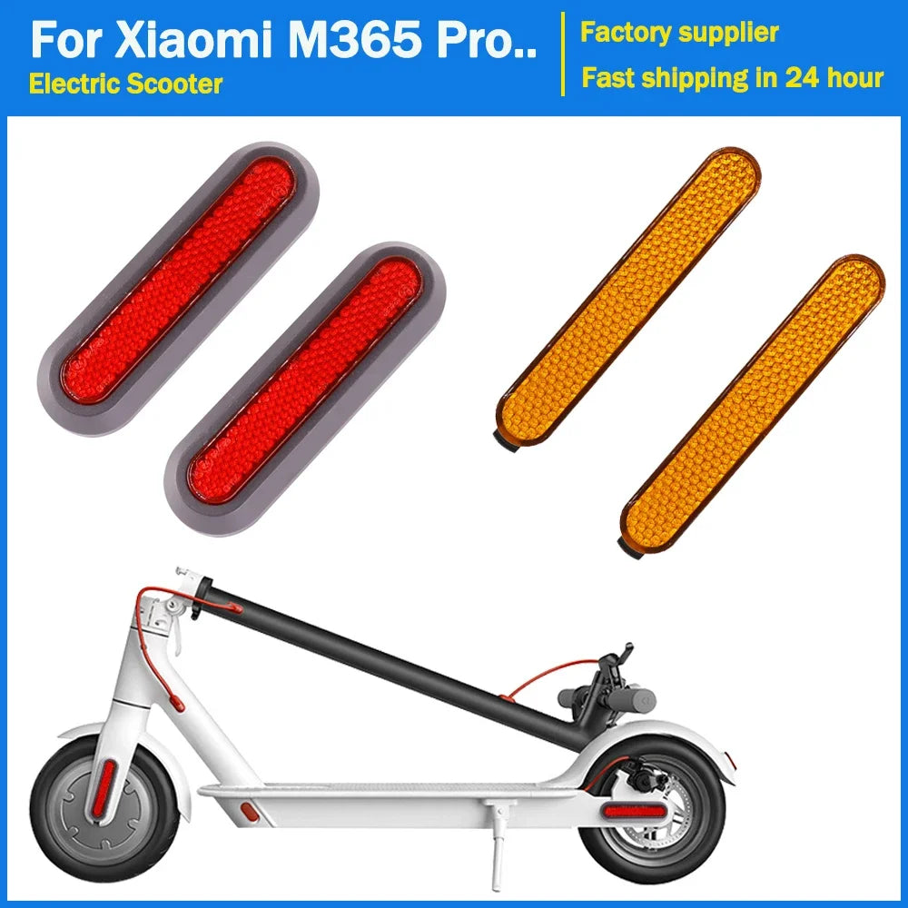Cubierta Protectora y Reflectante para Rueda Trasera – Xiaomi Mi3 / M365 PRO / 2 / 1S PRO 🛴