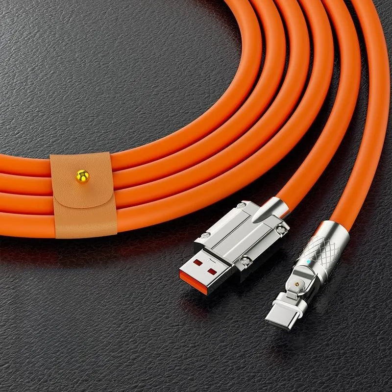 Cable USB tipo C de carga rápida para teléfono móvil, Cable de datos de 120W, 6A, para Samsung, Xiaomi 12, 13, Huawei Poco, 1m, 1,5 m, 2m