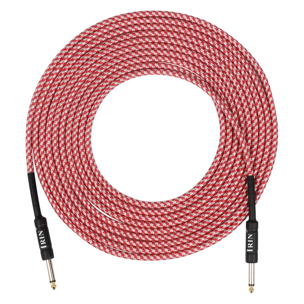Cable de Audio IRIN 6,5mm – Conexión Profesional para Instrumentos 🎸