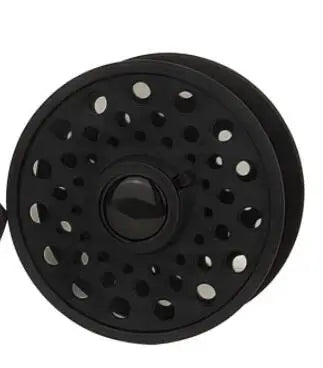 Carrete de pesca con mosca automático Aventik, carrete de pesca de ninfa súper ligero, carrete de mosca de grafito de diseño europeo con bolsa de malla de carrete extro