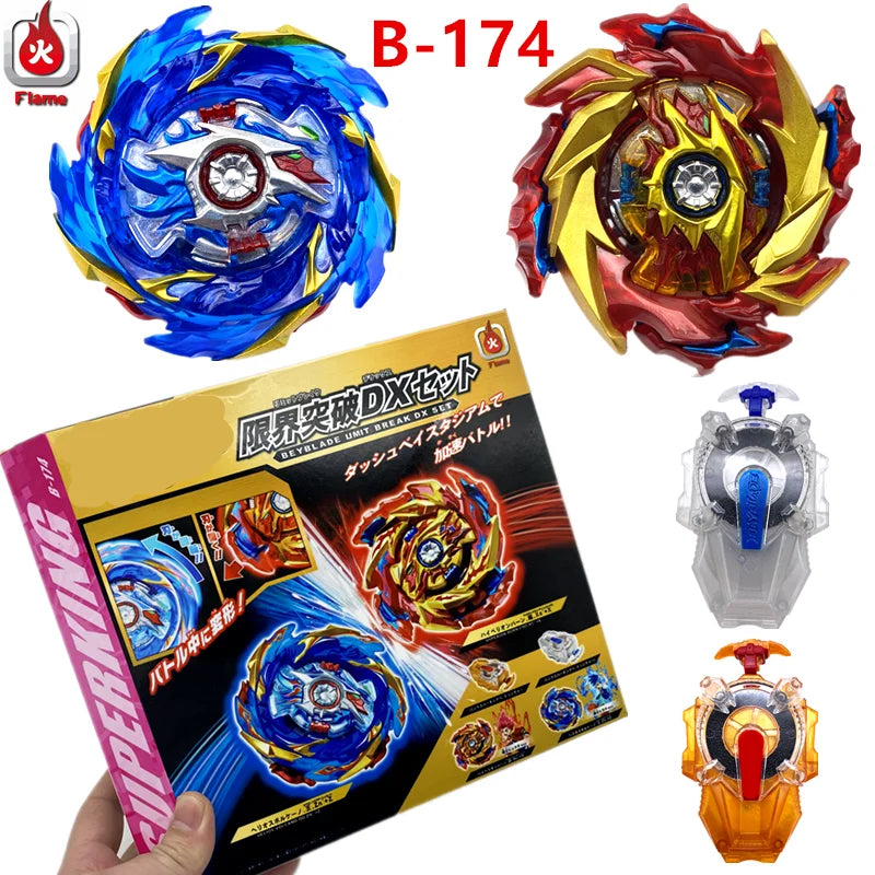 B-174 LIMIT BREAK DX – Set de Peonzas para Niños 🎯