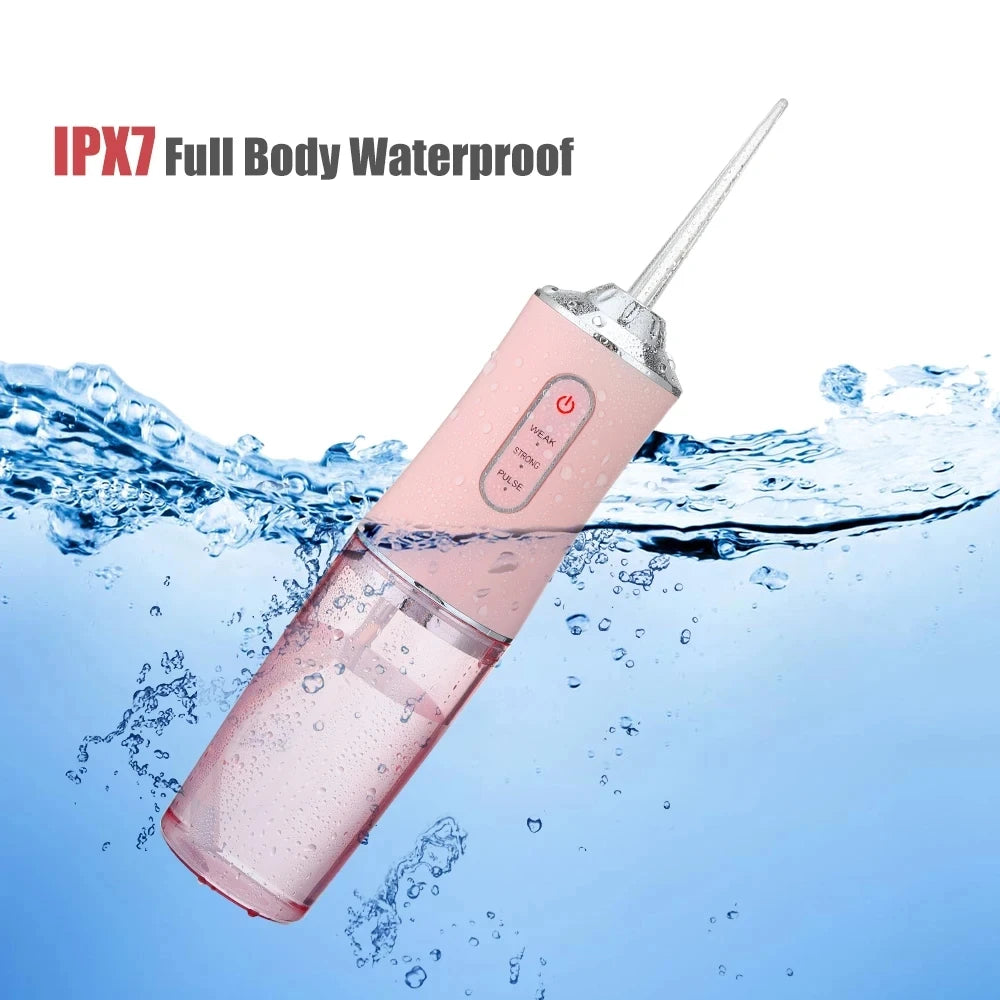 Irrigador Bucal Portátil Recargable USB – Limpieza Profesional en Casa 🦷💧