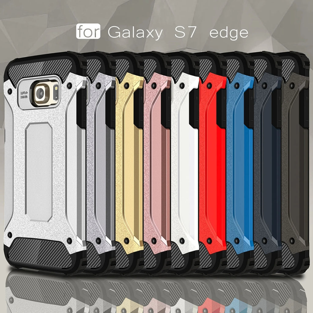 Funda de teléfono para Galaxy S7 Edge / G935 Tough Armor TPU + funda combinada para PC