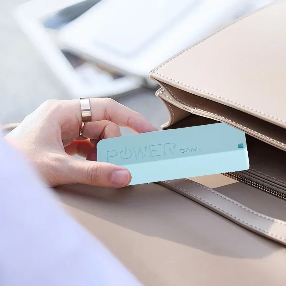 Estuche para cargador de batería portátil, caja de almacenamiento para fuente de alimentación móvil, USB, 1 sección 18650, TYPE-C DIY