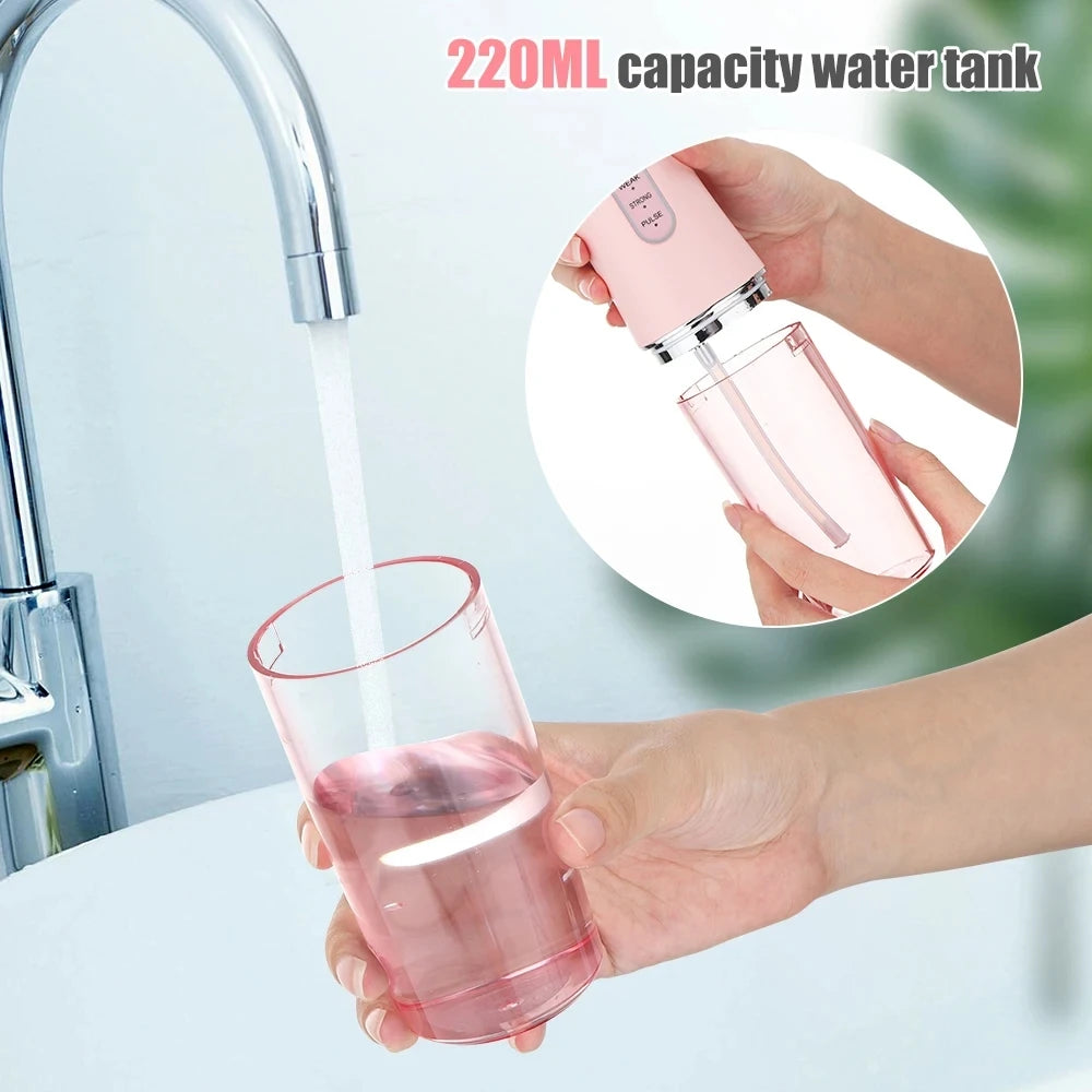 Irrigador Bucal Portátil Recargable USB – Limpieza Profesional en Casa 🦷💧