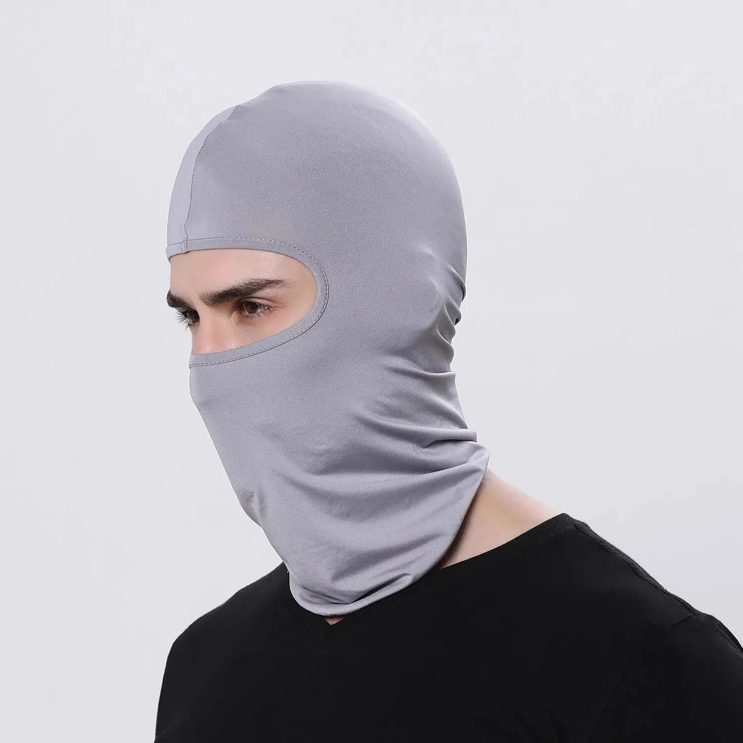 1 pieza máscara de conducción al aire libre casco bicicleta a prueba de viento Bandana deportiva protector solar sombrero cubierto