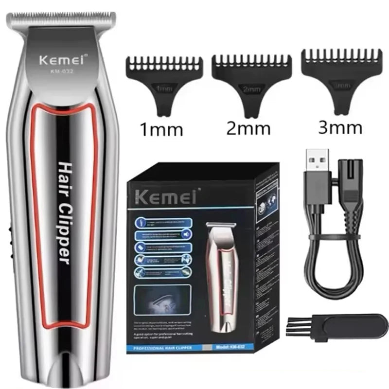 Cortadora de Pelo Profesional Kemei KM-032 💈✂️
