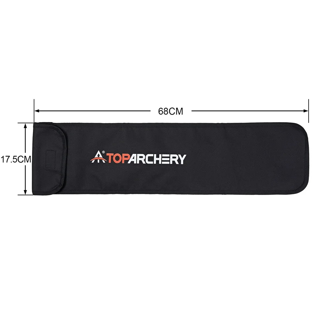 Funda protectora de 2 piezas para arco de tiro con arco, accesorios recurvos para tiro de caza, fácil de llevar