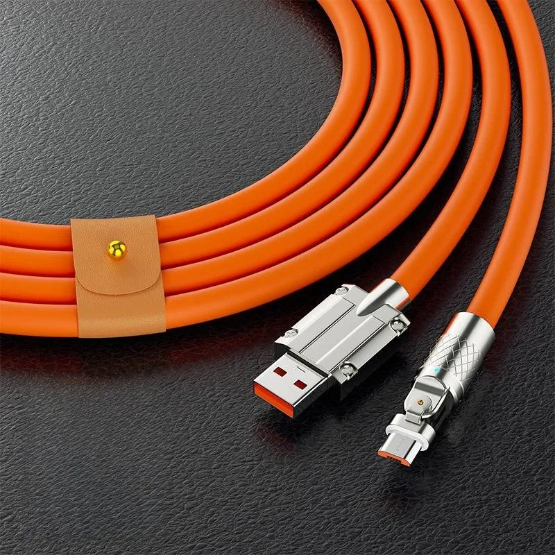 Cable USB tipo C de carga rápida para teléfono móvil, Cable de datos de 120W, 6A, para Samsung, Xiaomi 12, 13, Huawei Poco, 1m, 1,5 m, 2m