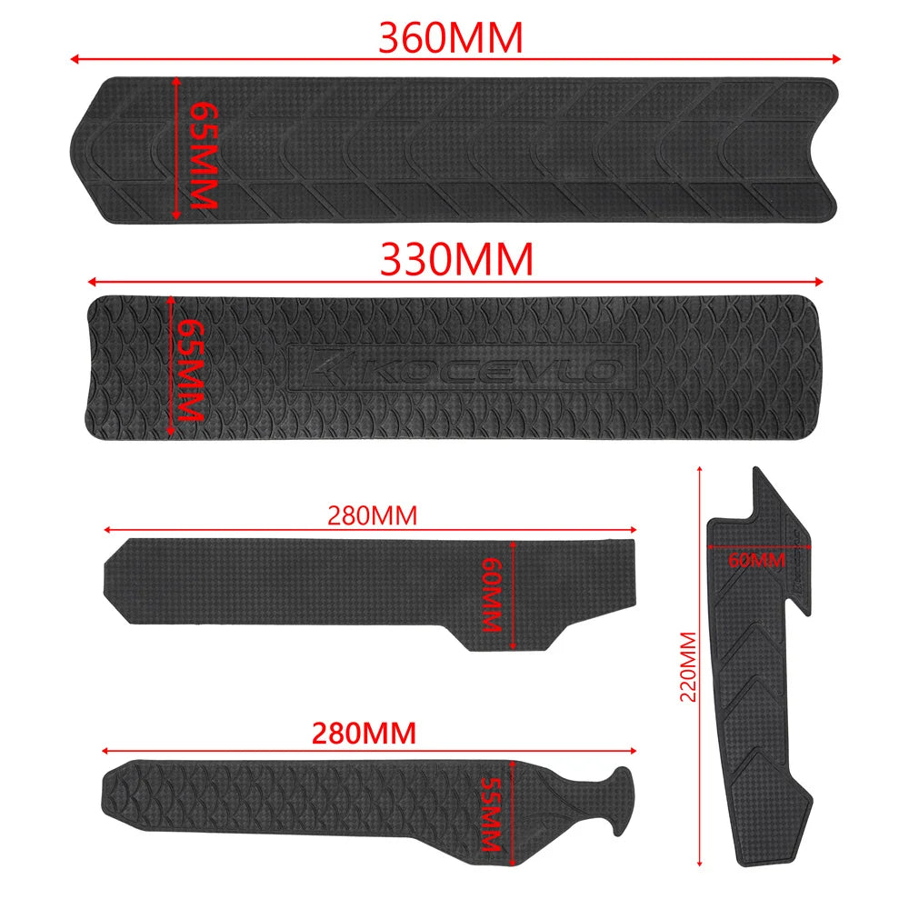 KOCEVLO – Pegatinas Protectores para Cadena de Bicicleta 🚴♂️✨