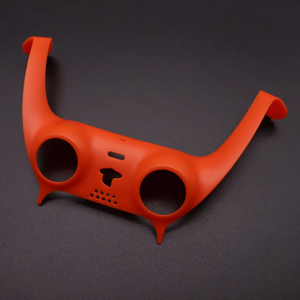 Carcasa central delantera para mando de PS5, cubierta de piel para mando, tira decorativa,