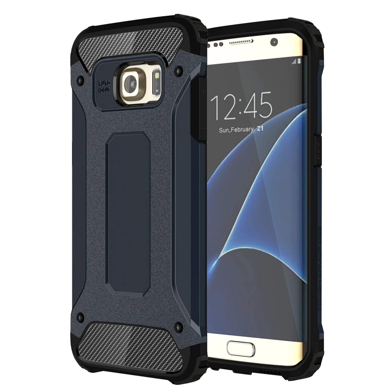Funda de teléfono para Galaxy S7 Edge / G935 Tough Armor TPU + funda combinada para PC