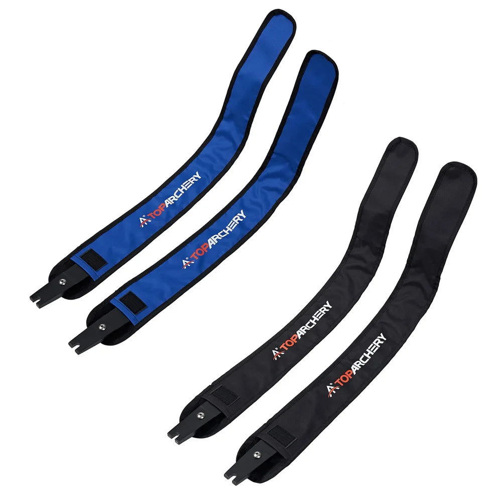 Funda protectora de 2 piezas para arco de tiro con arco, accesorios recurvos para tiro de caza, fácil de llevar