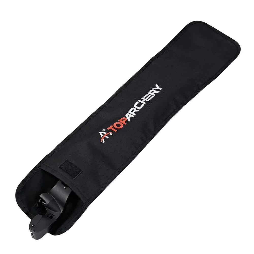 Funda protectora de 2 piezas para arco de tiro con arco, accesorios recurvos para tiro de caza, fácil de llevar