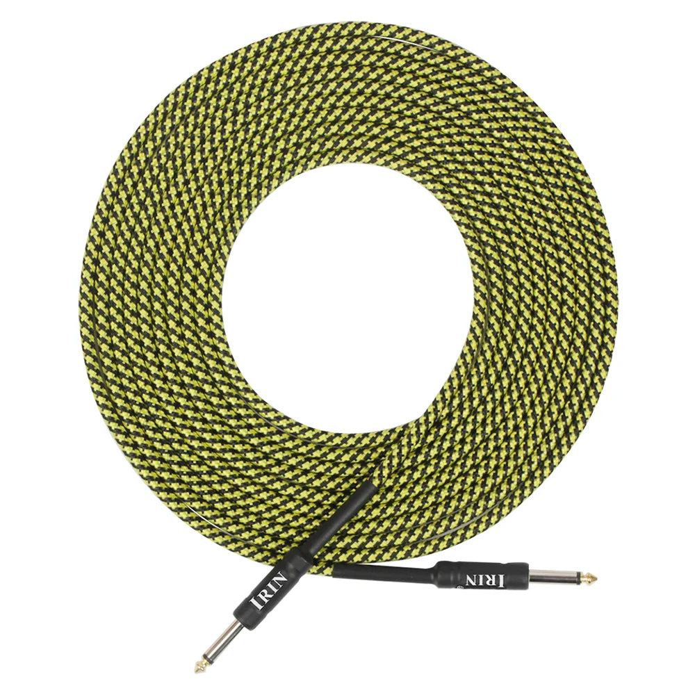 Cable de Audio IRIN 6,5mm – Conexión Profesional para Instrumentos 🎸