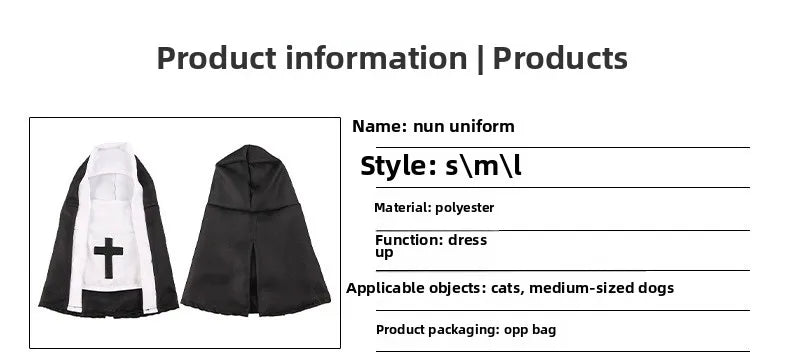 Disfraces para gatos, gatos y perros, travesti, COS divertido, accesorios para fotos de mascotas pequeñas y medianas, disfraces divertidos para gatos