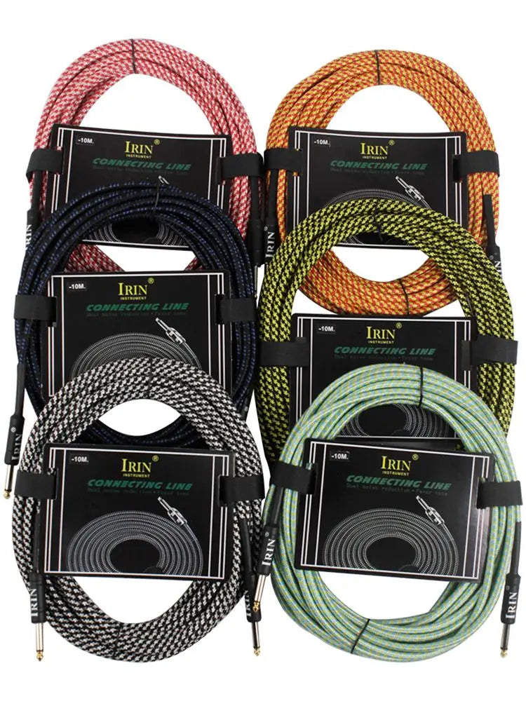 Cable de Audio IRIN 6,5mm – Conexión Profesional para Instrumentos 🎸