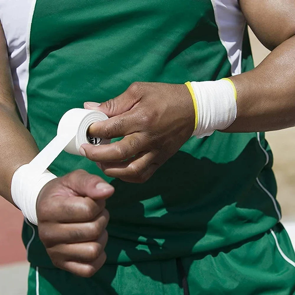 4 Rollos Cinta Atlética Preenvoltura OK TAPE – Vendaje Deportivo de Espuma 🏋️♂️