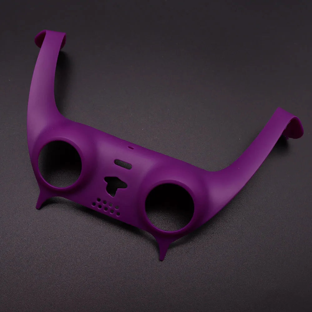 Carcasa central delantera para mando de PS5, cubierta de piel para mando, tira decorativa,