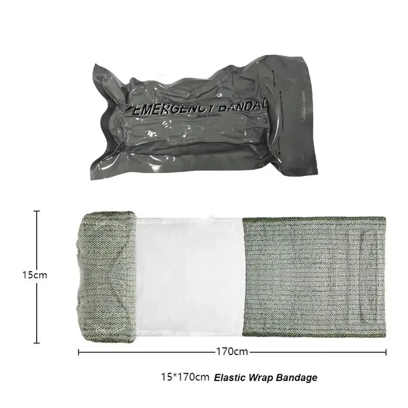 Kit Médico de Traumatismos IFAK – Vendaje Israelí de Emergencia 🩹⛺