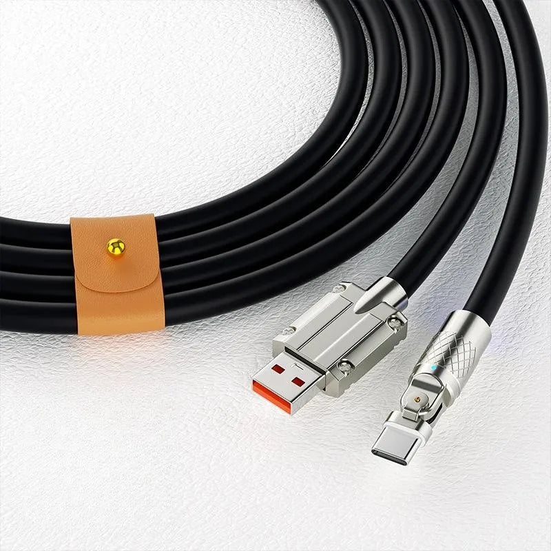 Cable USB tipo C de carga rápida para teléfono móvil, Cable de datos de 120W, 6A, para Samsung, Xiaomi 12, 13, Huawei Poco, 1m, 1,5 m, 2m