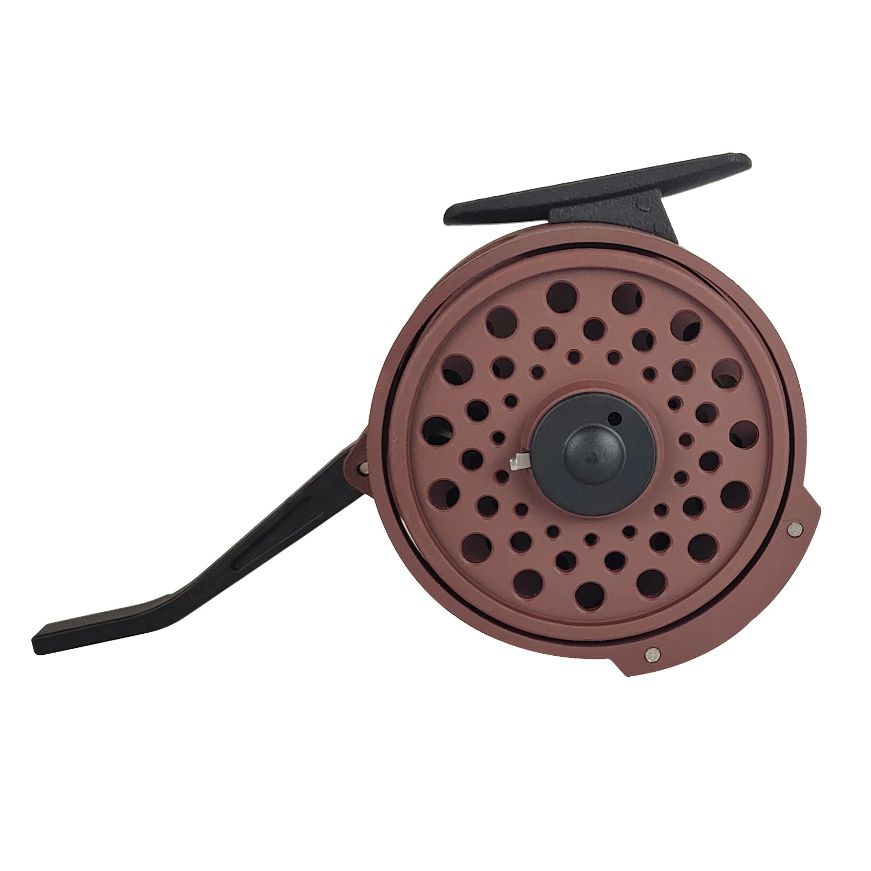 Carrete de pesca con mosca automático Aventik, carrete de pesca de ninfa súper ligero, carrete de mosca de grafito de diseño europeo con bolsa de malla de carrete extro