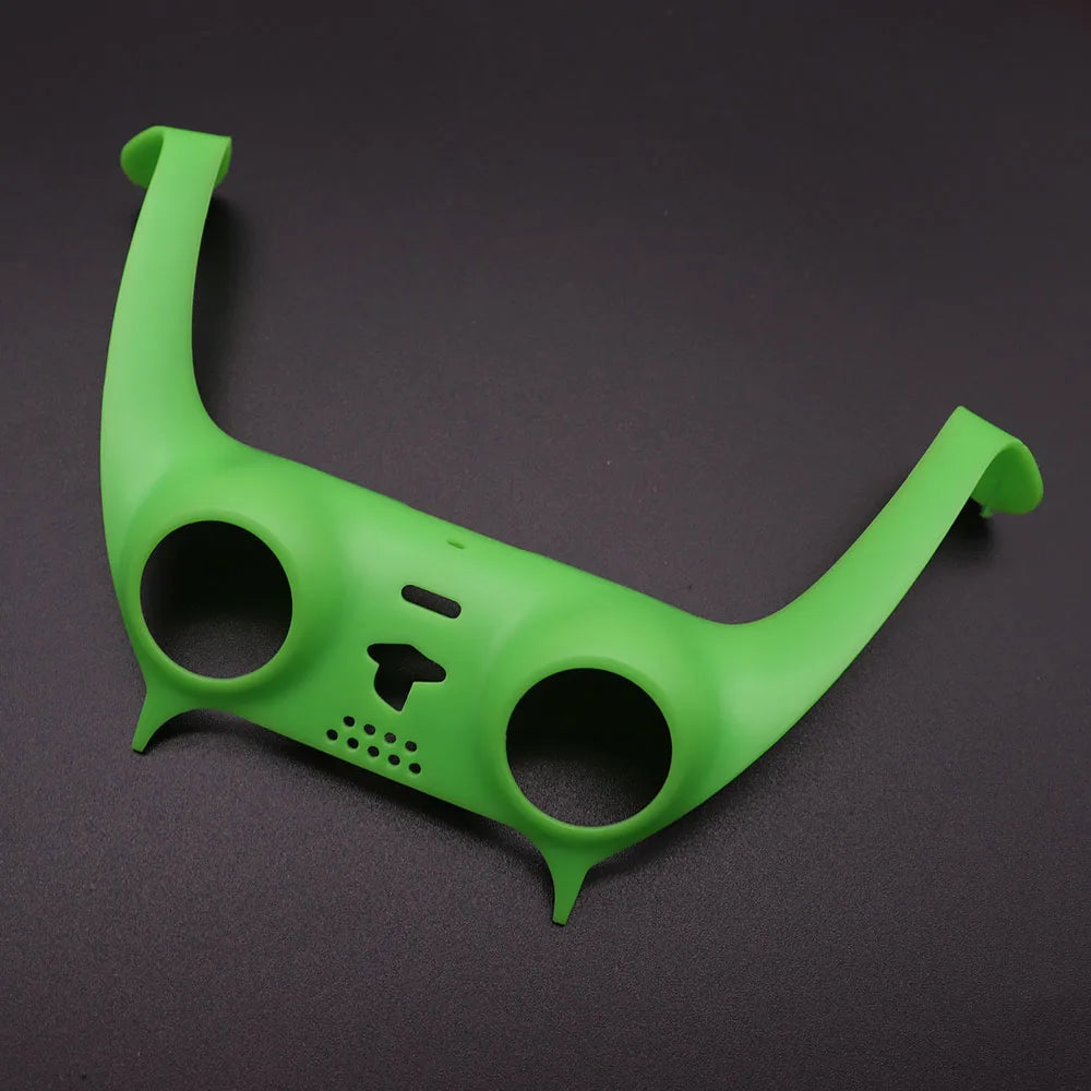 Carcasa central delantera para mando de PS5, cubierta de piel para mando, tira decorativa,