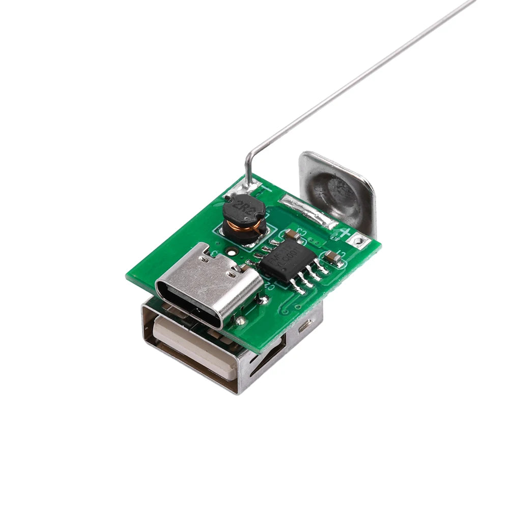 Estuche para cargador de batería portátil, caja de almacenamiento para fuente de alimentación móvil, USB, 1 sección 18650, TYPE-C DIY
