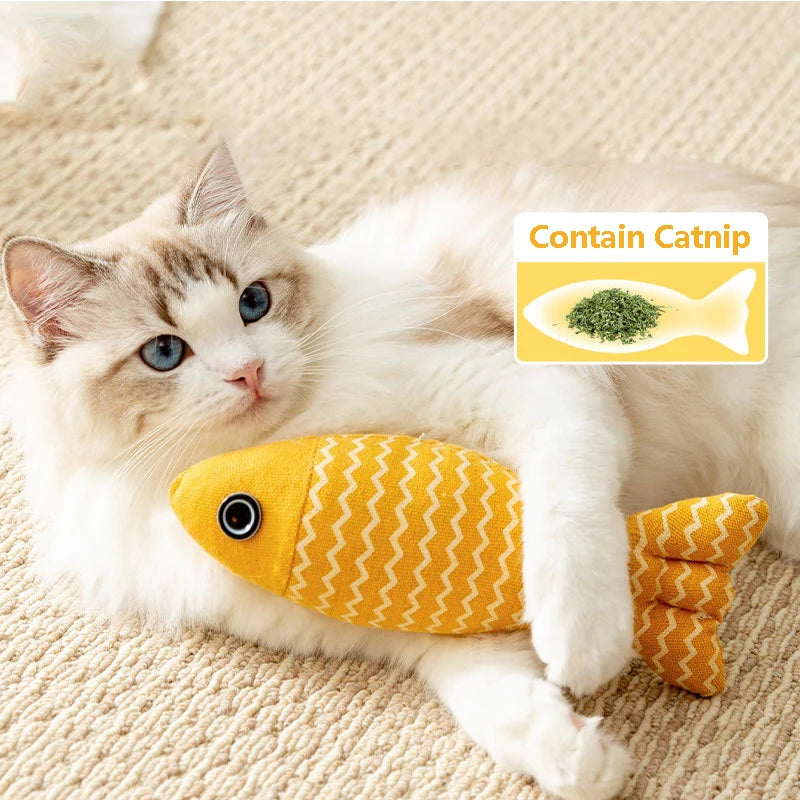 Juguetes para gatos y gatitos – Kit interactivo con hierba gatera