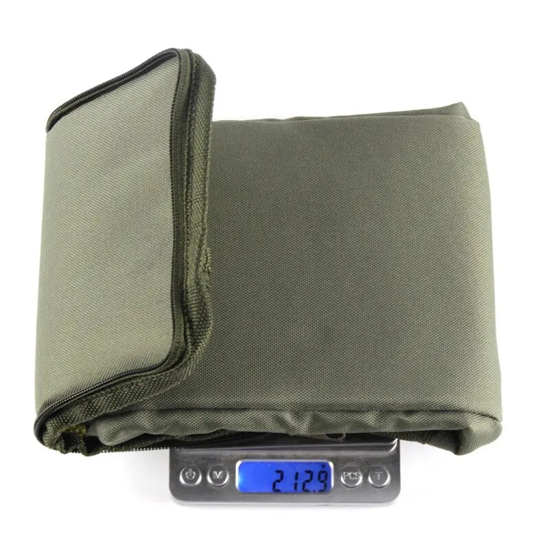 Bolsa de aparejos de pesca Oxford, carrete de pesca portátil de gran capacidad, señuelo, gancho, almacenamiento de engranajes, bolso, funda de carrete de pesca al aire libre