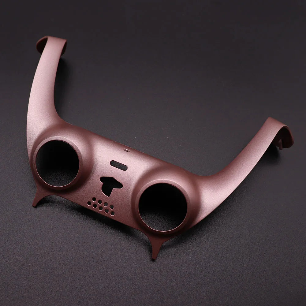 Carcasa central delantera para mando de PS5, cubierta de piel para mando, tira decorativa,
