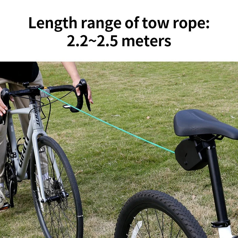 Dispositivo de remolque para bicicleta de montaña al aire libre, cuerda para remolque de bicicleta para padres e hijos, accesorios de equipo para montar en bicicleta de carretera