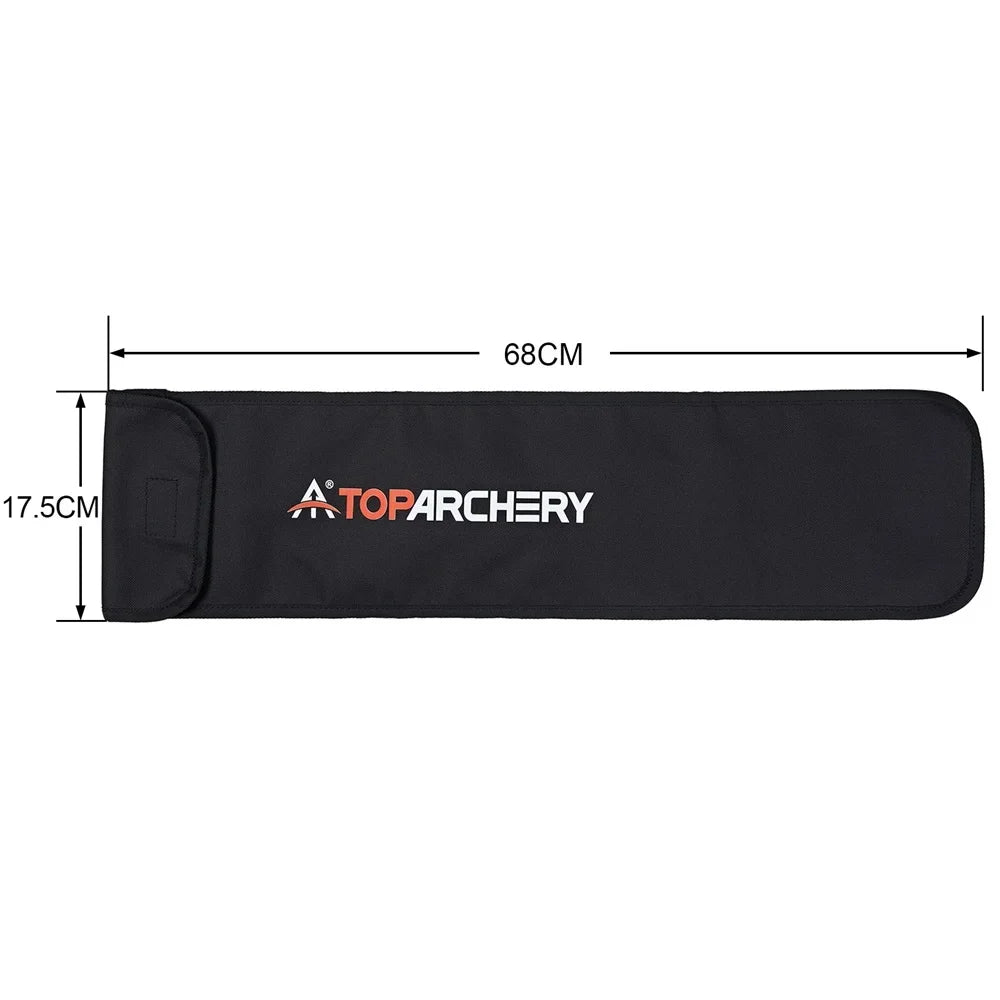 Funda protectora de 2 piezas para arco de tiro con arco, accesorios recurvos para tiro de caza, fácil de llevar