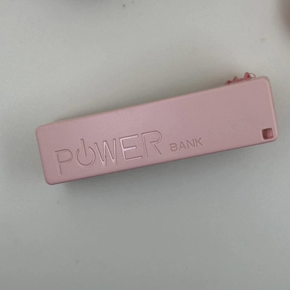 Estuche para cargador de batería portátil, caja de almacenamiento para fuente de alimentación móvil, USB, 1 sección 18650, TYPE-C DIY
