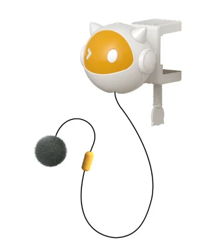 Juguete de ejercicio para gatos, pelota eléctrica para colgar, juguete para gatitos, pelota interactiva para gatos, juguete automático para gatos para juego y ejercicio