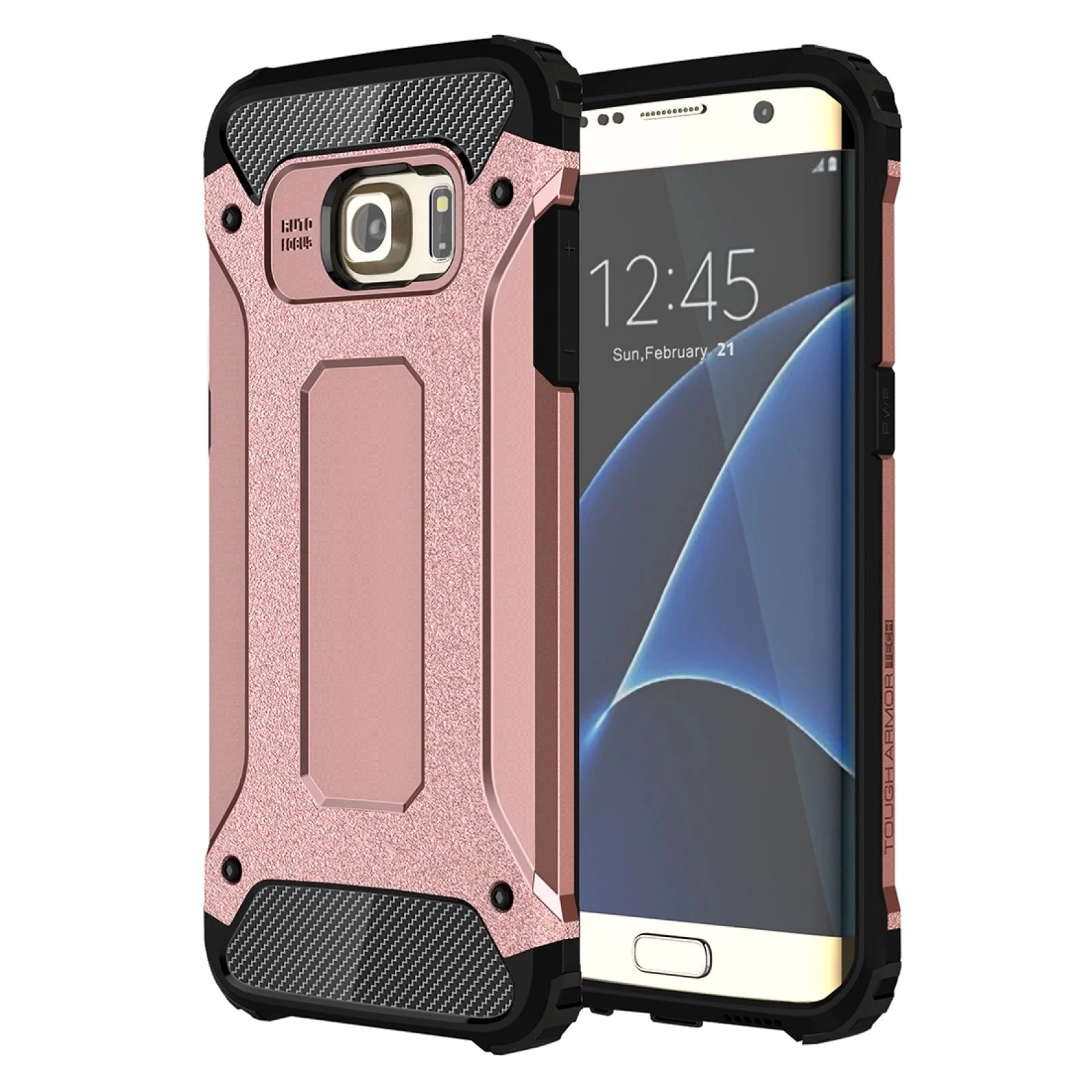 Funda de teléfono para Galaxy S7 Edge / G935 Tough Armor TPU + funda combinada para PC