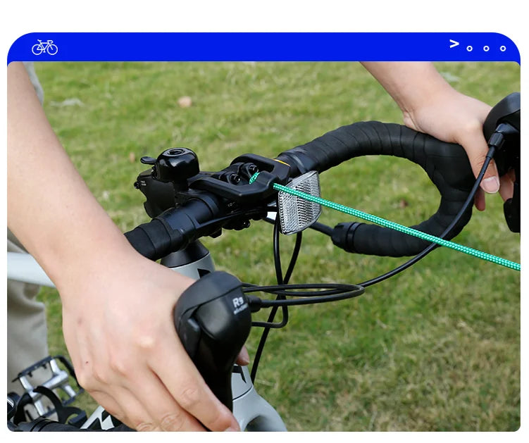 Dispositivo de remolque para bicicleta de montaña al aire libre, cuerda para remolque de bicicleta para padres e hijos, accesorios de equipo para montar en bicicleta de carretera