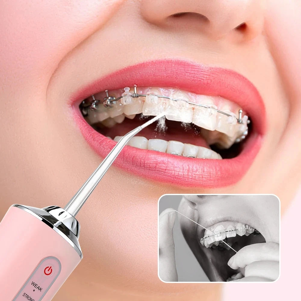 Irrigador Bucal Portátil Recargable USB – Limpieza Profesional en Casa 🦷💧