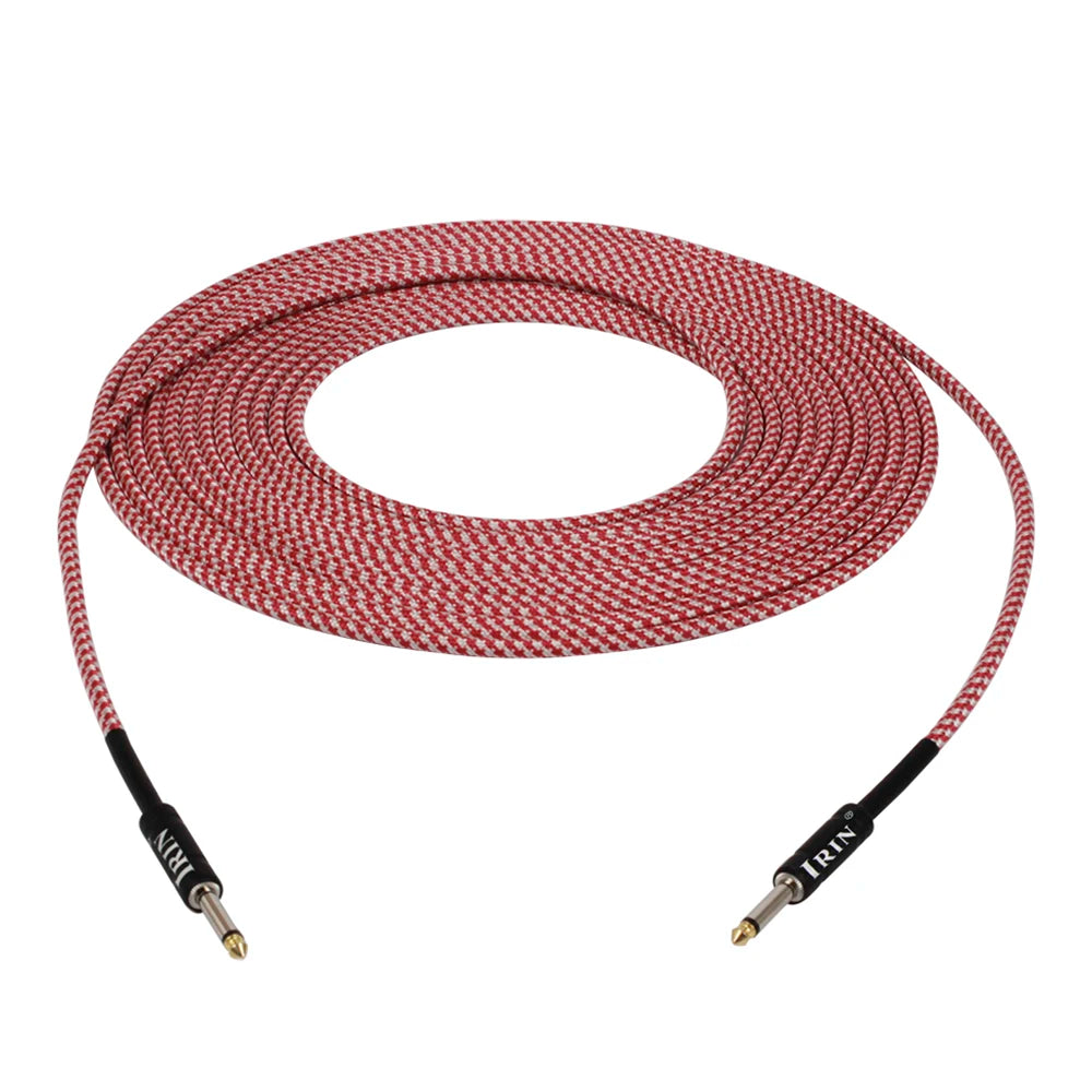 Cable de Audio IRIN 6,5mm – Conexión Profesional para Instrumentos 🎸