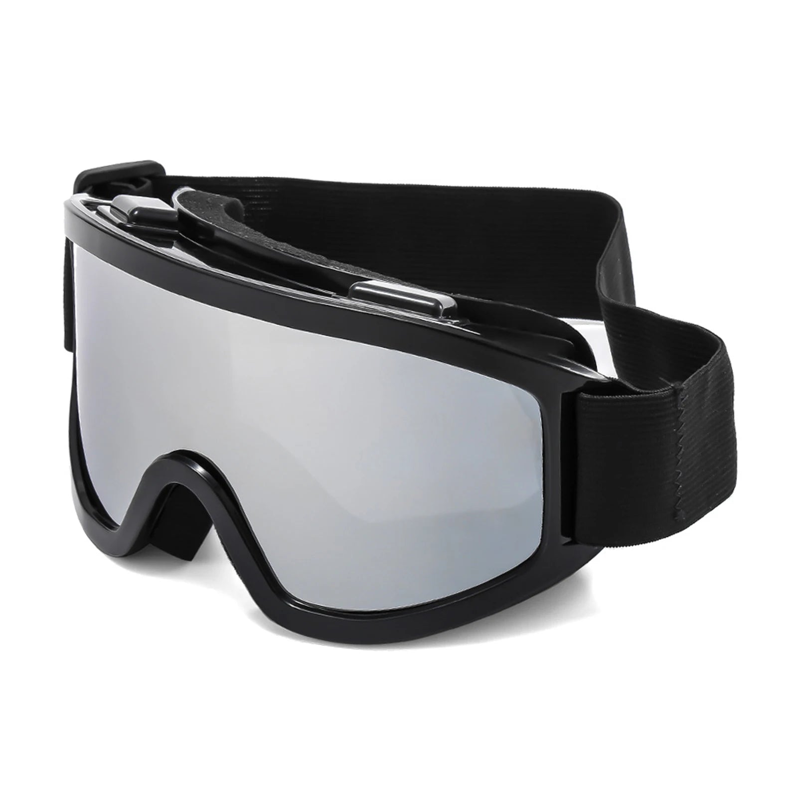 Gafas de esquí de montura grande con lentes coloridas, lentes anticolisión y antideslumbrantes, para deportes al aire libre, nieve, Snowboard, snowboard, esquí