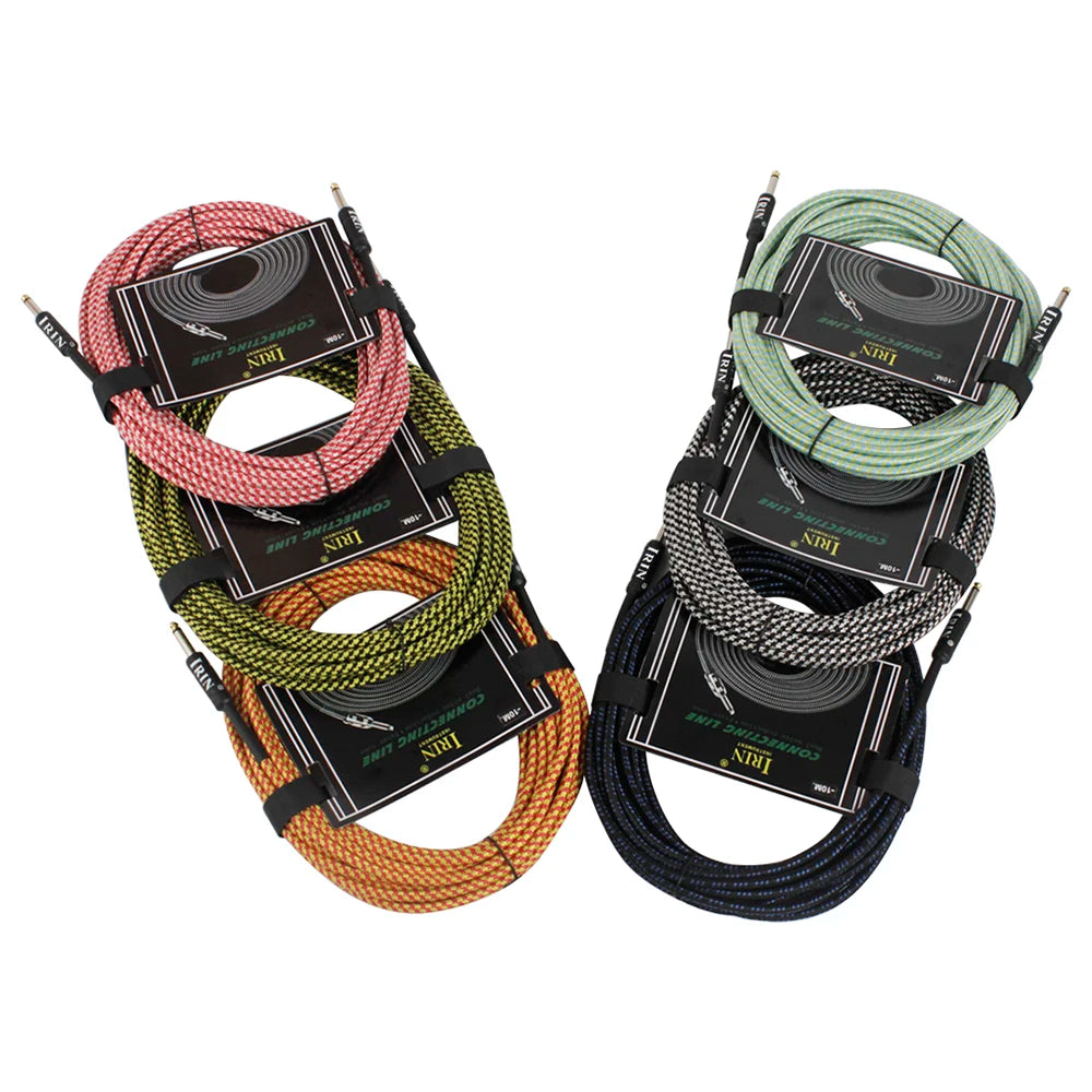 Cable de Audio IRIN 6,5mm – Conexión Profesional para Instrumentos 🎸