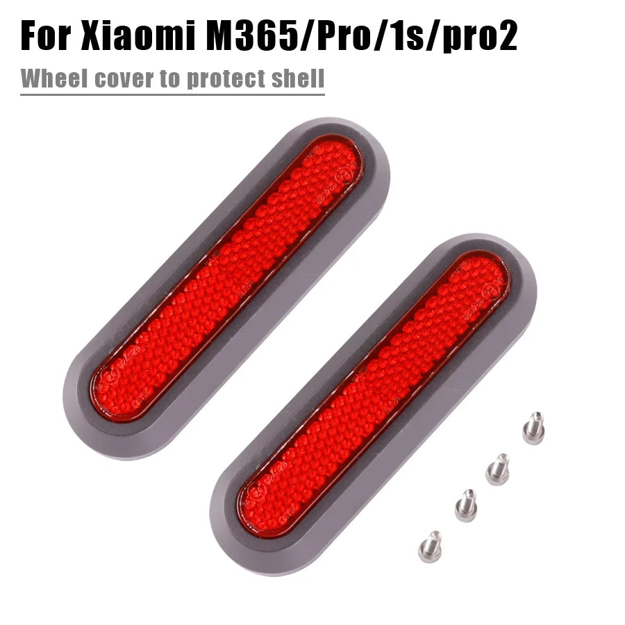 Cubierta Protectora y Reflectante para Rueda Trasera – Xiaomi Mi3 / M365 PRO / 2 / 1S PRO 🛴