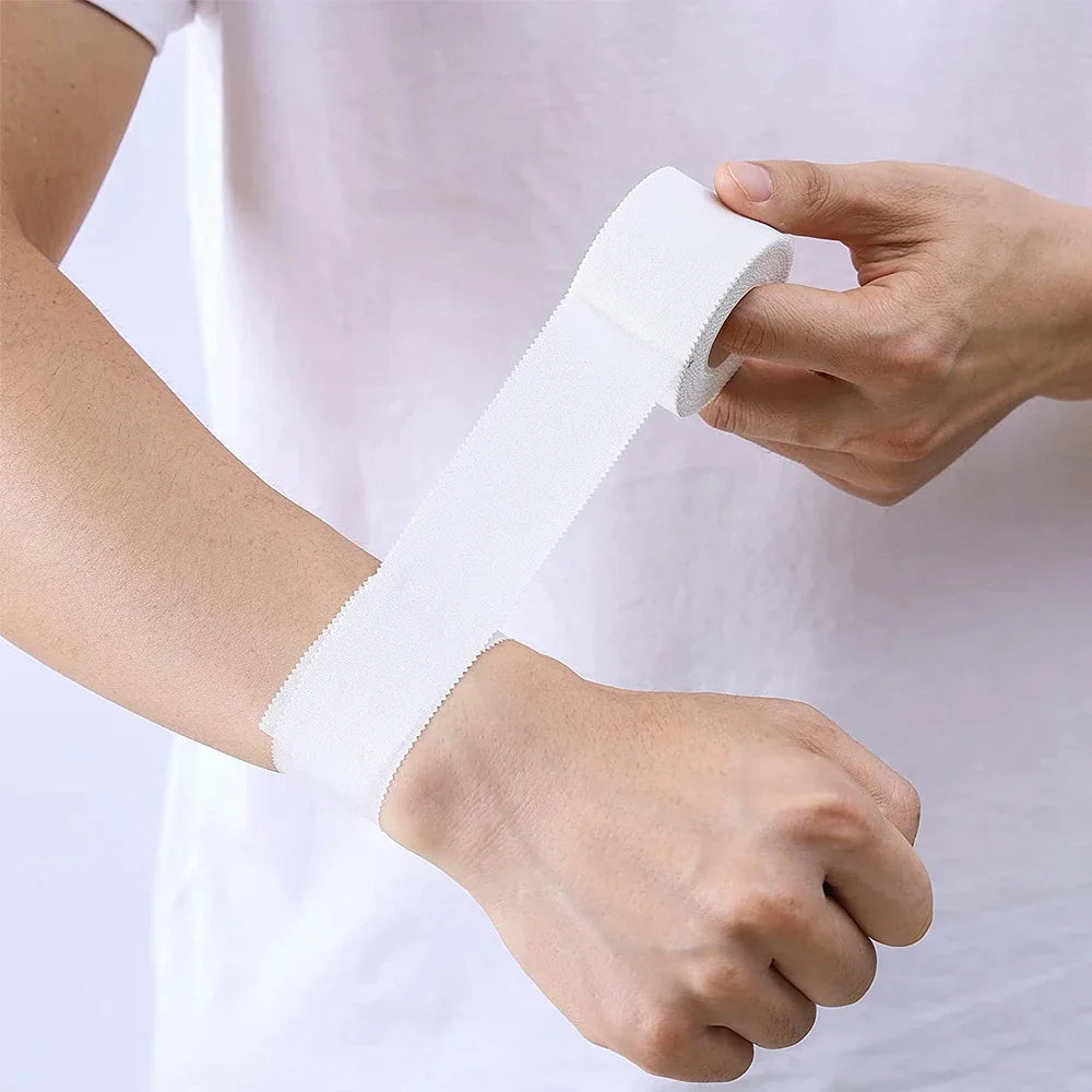 4 Rollos Cinta Atlética Preenvoltura OK TAPE – Vendaje Deportivo de Espuma 🏋️♂️
