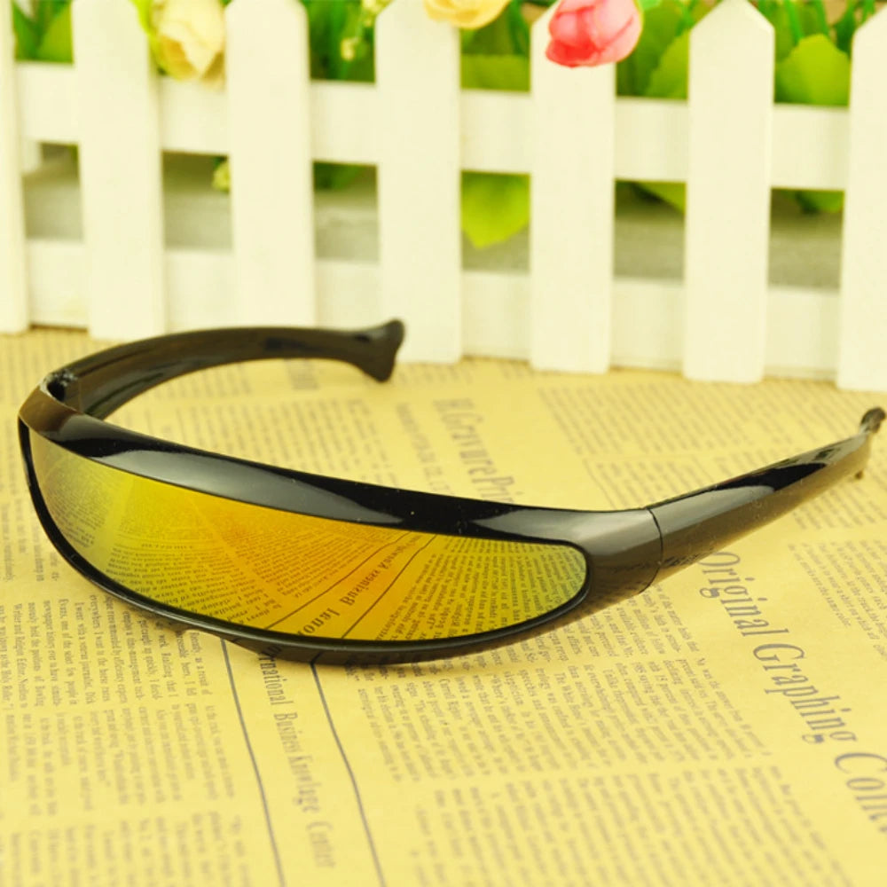 Gafas de Sol Futuristas para Hombre 😎 | Lentes Espejo Láser UV400