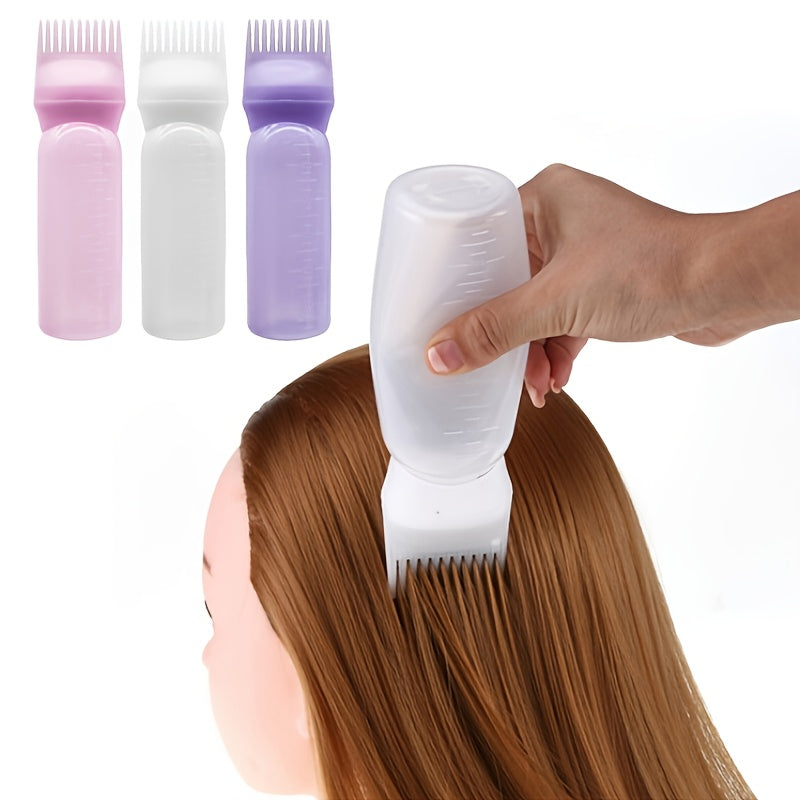 Botella de Plástico para Lavado y Tinte Capilar – Precisión y Comodidad en Cada Aplicación 💇♀️💧