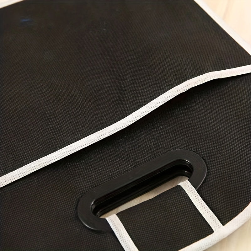 Bolsa Organizadora Plegable para Maletero de Auto – Caja de Almacenamiento Negra 🚗
